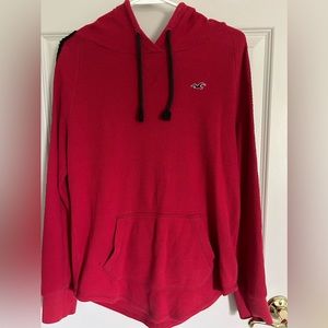 Hollister Light weight hooded knit sweatshirt Mens size Small